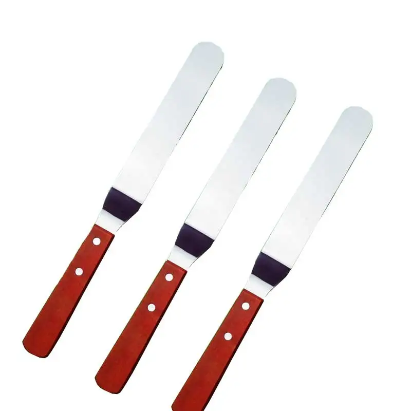 6/8/10 Inch Stainless Steel fondant cutter Butter Cake Cream Knife