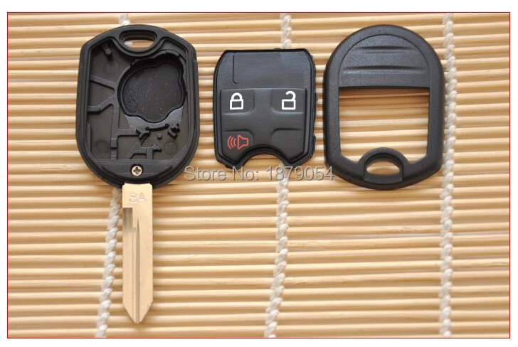 3 Buttons Ford Raptor Edge remote key shell with Left Cllamp   (4).jpg