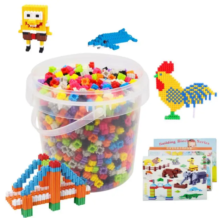 

1000 PCS Building Blocks Bricks Set Creator City DIY Creative Toys Educational Bulk Bricks Compatible With Most Legoed blocks