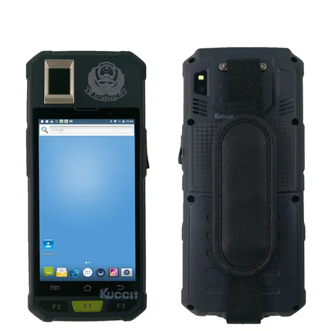 Original KB50 Handheld Mobile Data Terminal UHF RFID Fingerprint Reader Smartphone Android 7 0 Barcode Scanner GPS NFC