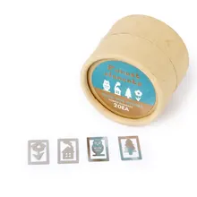 20 шт закладки из металла 4 различных стиля цветок сосновый дом и сова