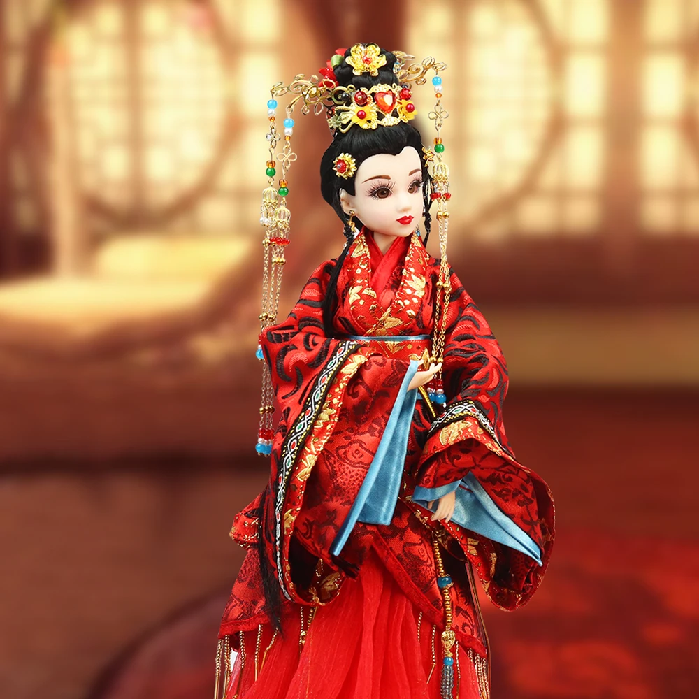 East Charm Han Dynasty Bride Joint Body BJD с свадебным платьем подставкой и коробкой 35 см игрушки