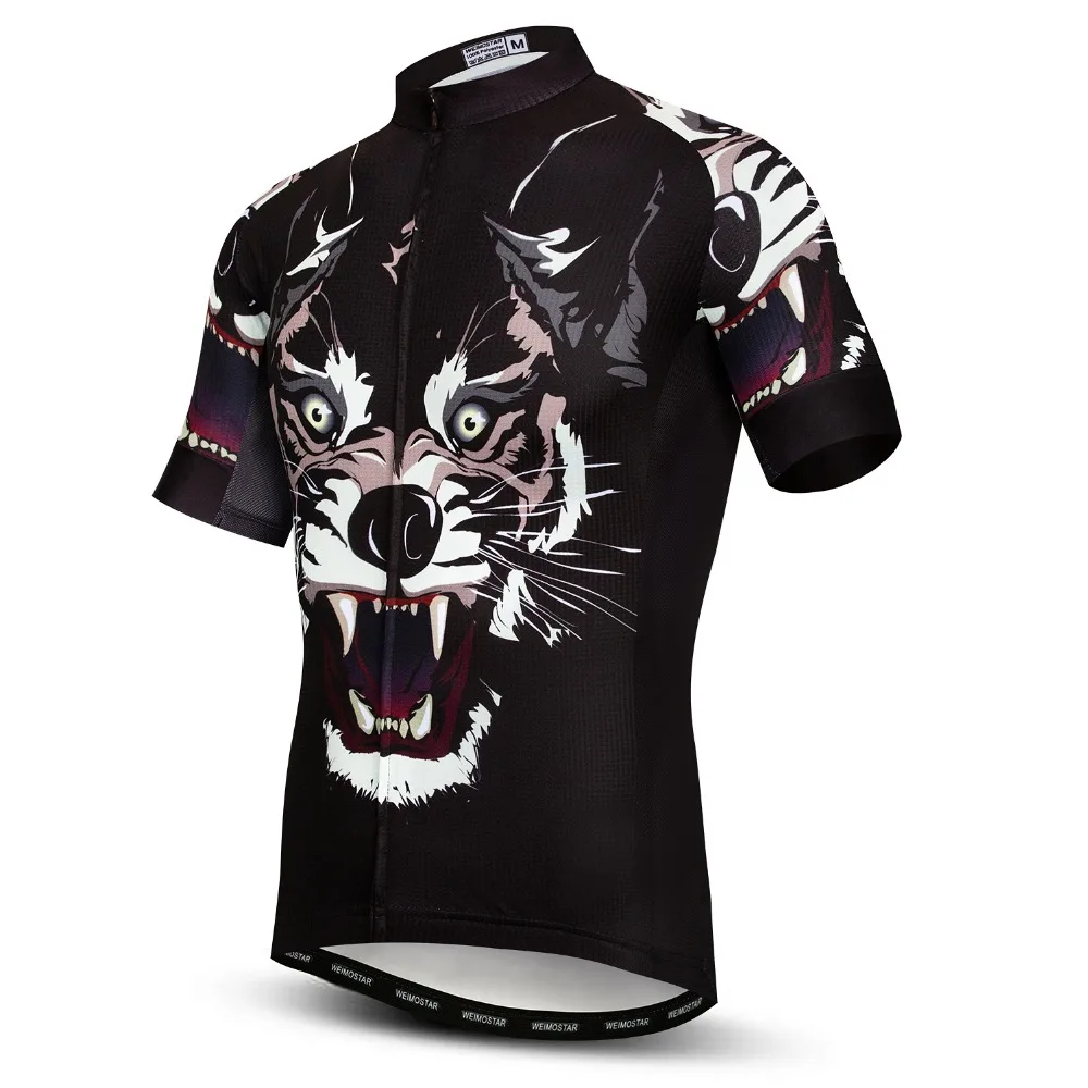 3D Волк лев тигр Велоспорт Джерси мужчины Ropa Ciclismo велосипедная одежда лето MTB футболка для езды на велосипеде Майо Ciclismo