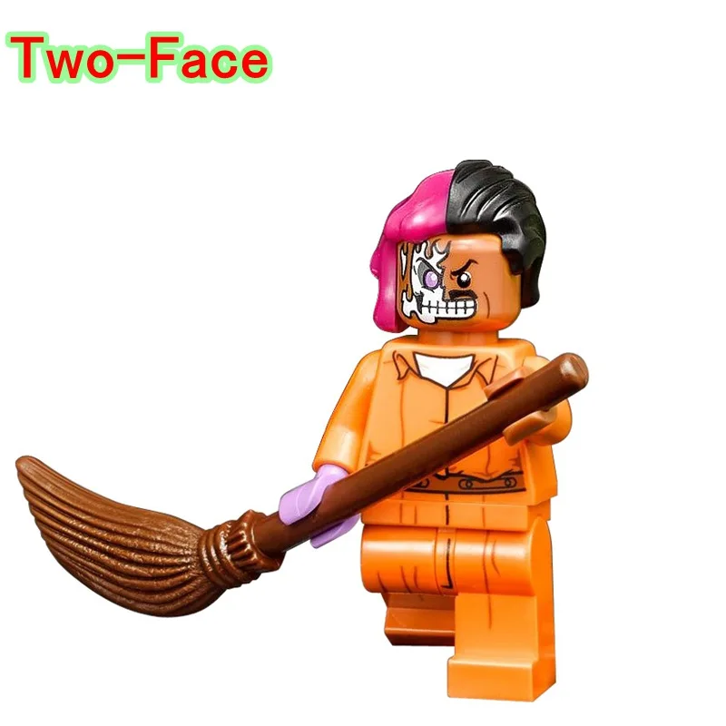 

Two-Face DIY Bricks Single Legoing DC Superheroes The Batman Movie Arkham Asylum 70912 Building Blocks Toys For Children PG147