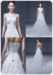 Бесплатная доставка casamento vestido de noiva renda 2018 пикантные романтические длинные кружево свадебное платье с аппликацией мать невесты платья для