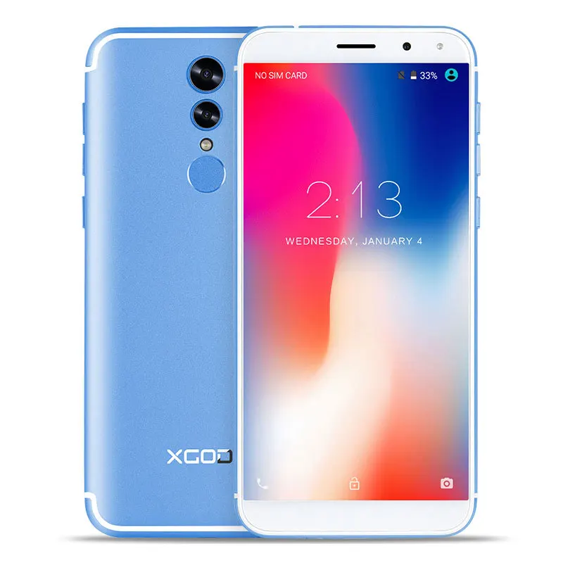 XGODY S12 5,72 дюймов 18:9 4G LTE Разблокировка мобильного телефона Лицо ID MTK6737 четырехъядерный 1+ 16 Android 7,0 Nougat смартфон мобильный телефон сенсорный