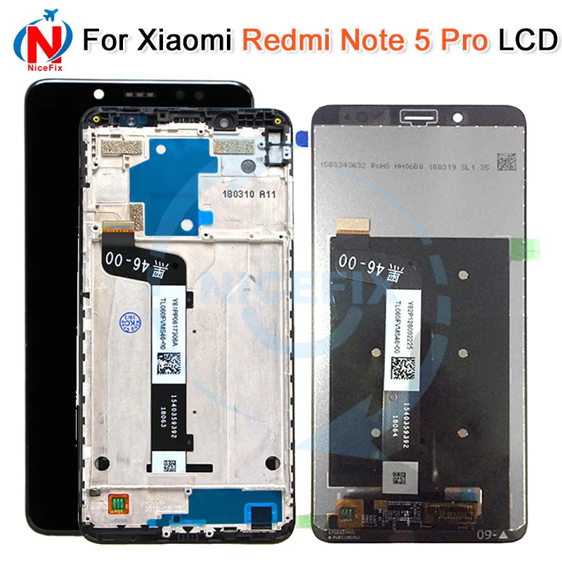 Xiaomi Redmi note 5 Global pro ЖК дисплей + сенсорная панель дигитайзер с рамкой redmi note5
