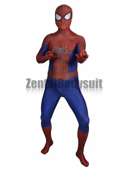 

3D Printing The Amazing Spider-man2 Superhero Spandex Skin Cosplay Zentai Halloween Party Costume
