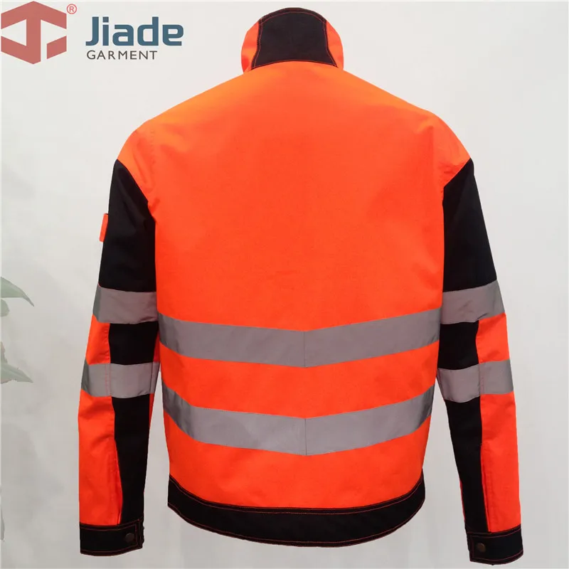Рабочая куртка Hi vis водонепроницаемая с светоотражающими полосками|Защитный