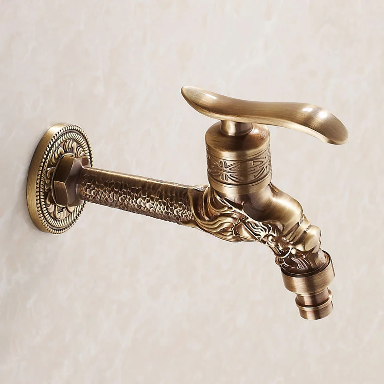 Soild brass font b tap b font retro washing machine faucet font b antique b font