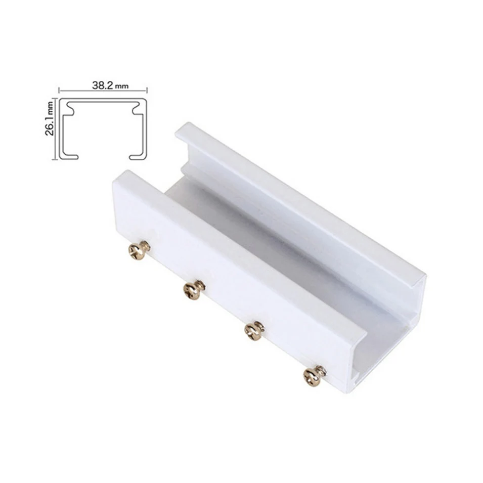 2pc Dooya-S Track Connector,Track fit, Fold curtain, Connect rail,aluminum connector,for DooyaXiaomiFrench Shangfei Track-4