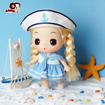 

Ddung Navy girl doll cute doll doll princess Change Into Girls Princess Dolls Birthday Gift