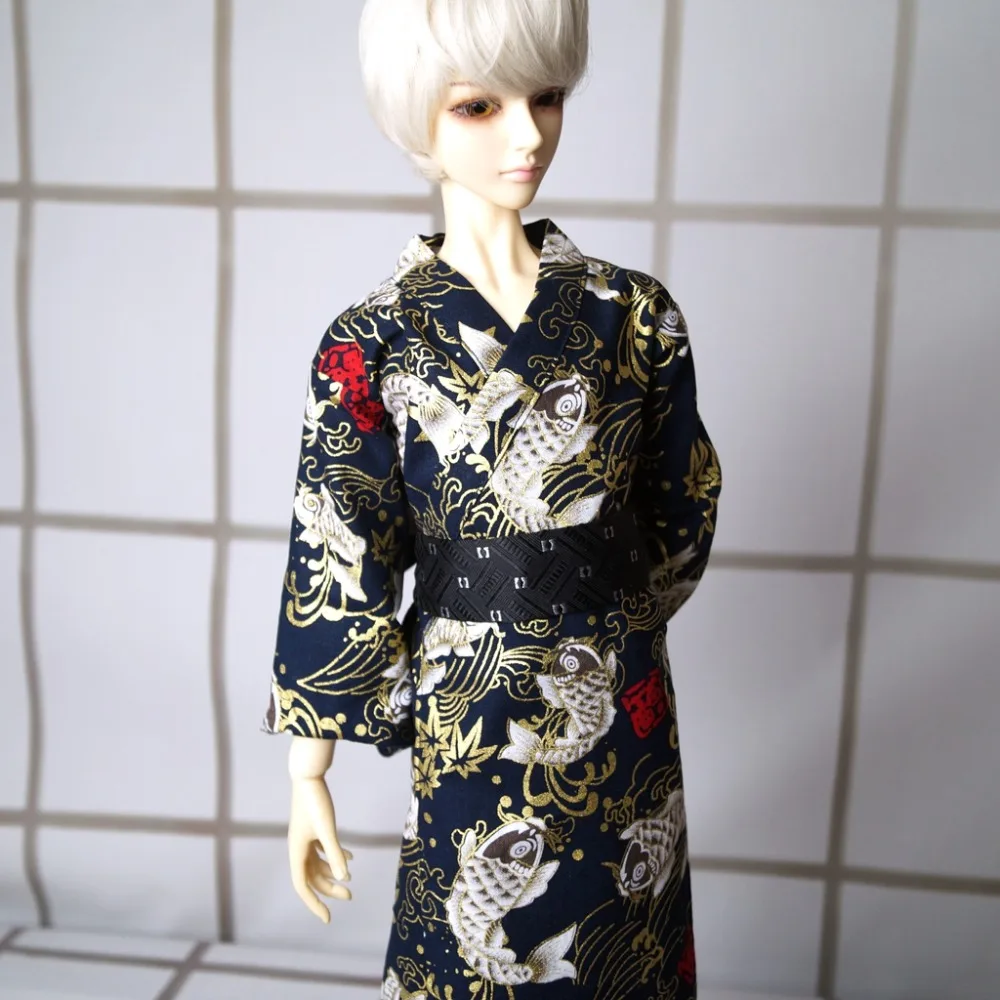 OOAK японский стиль кимоно наряды для 1/4 17 &quot44 см 1/3 1/6 высокий Мужской BJD MSD Yosd DK DZ AOD DD