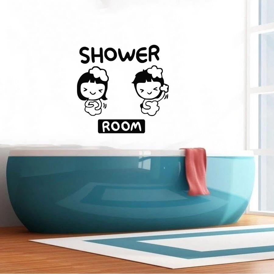 us $1.79 |hohe qualität badezimmer dusche fliesen badezimmer wand aufkleber  wandbild vinyl wand decals dekorative y 76|vinyl wall decals|wall