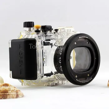 

40 meters 130ft Underwater Waterproof Housing Diving Camera Case cover for Canon S110 Camera