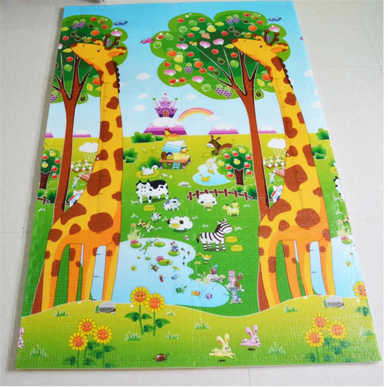 60*60*2cm Baby spilit joint Puzzle Mat 2sides play mat 6pcs/set Play