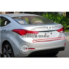 High quality stainless steel Rear Trunk Lid Cover Trim For 2012 Hyundai Elantra