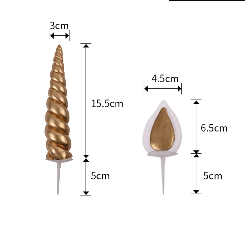 Украшения для торта на день рождения, для выпечки, десертов, единорога, рога, топпер для торта, для Хэллоуина, вечерние, для детей, вставка для торта, карта