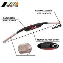 28,6 мм алюминиевый двухэтажный Руль Ручка для KTM SUZUKI KAWASAKI HONDA YAMAHA SX SXS EXC YZ YZF WR WRF KX KLX KXF WR