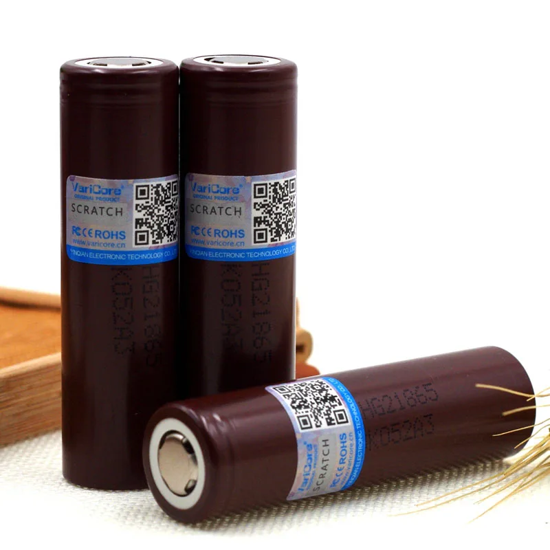 

VariCore For HG2 18650 3000mAh battery 18650HG2 3.6V discharge 20A, dedicated For E-cigarette Power batteries