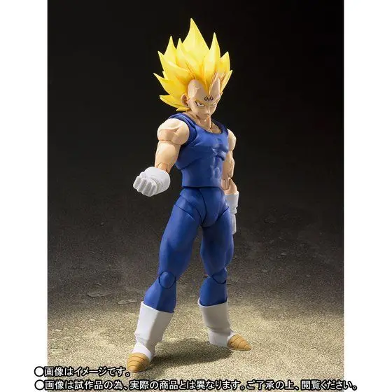 PrettyAngel-Подлинная Bandai Tamashii нация S.H. Figuarts эксклюзивная фигурка Dragon Ball Z Majin Vegeta