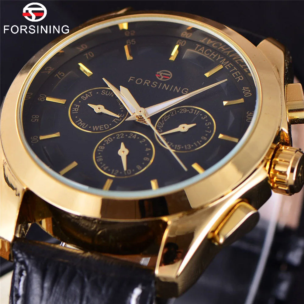 WINNER Top Brand Luxury Mens Wrist Watch Men Military Sport Clock