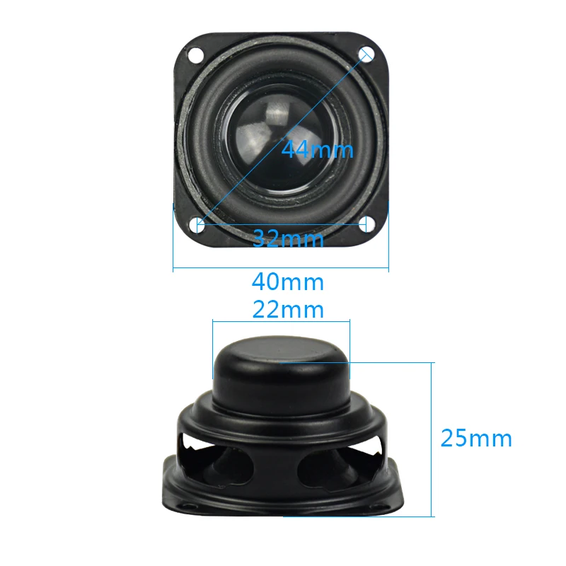 AIYIMA 2Pcs Audio Speakers 1.5Inch 40MM 4Ohm 5W Internal Magnetic Bass Multimedia Speaker computer speakers portable speakers audio speakers wireless bluetooth speaker portable bluetooth speaker