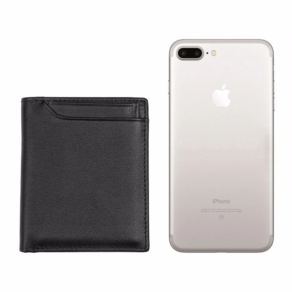 

J.M.D Brand New Fashion Card Holder Genuine Leather Short Wallet Men's Causal Wallet Business Card Case Wallet R-8341A