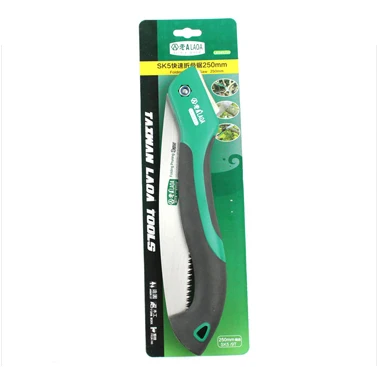 LAOA 10 inch Foldable Camping Saw Portable Secateurs Gardening Pruner Tree Trimmers 7T/9T/12T Saw Blade For Woodworking craftsman hedge trimmer