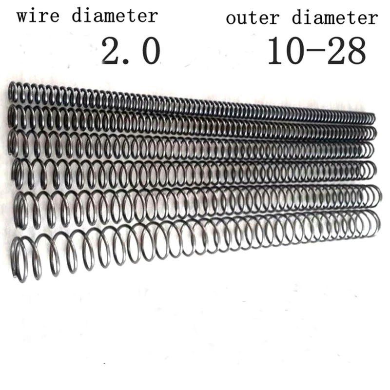 1 шт. проволока сжатого внешнего диаметра 10-35 высокого натяжения маленькая пружина 300 мм