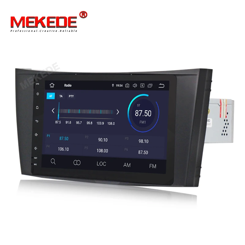 Discount MEKEDE Android 9.0 IPS DSP Touch Screen Car DVD Player For Mercedes Benz E-Class W211 E200 E220 E300 E350 Quad Core Wifi Radio 2