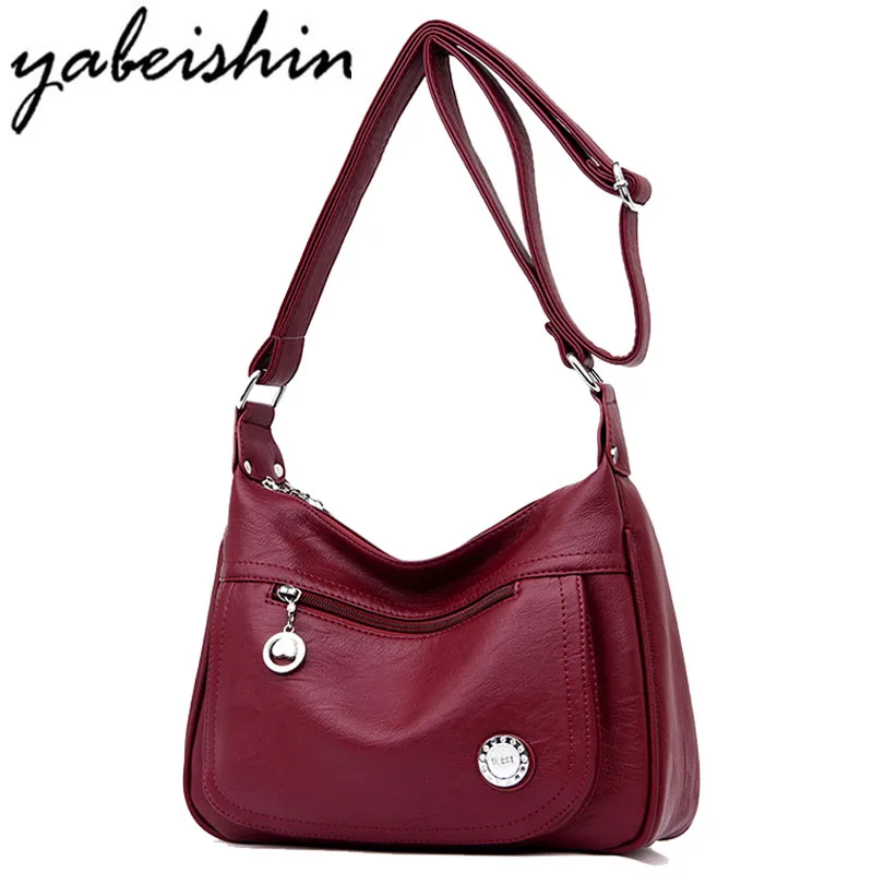 

Hot Women Leather Handbags Luxury Women Bags Designer 2018 Female Messenger Bags Bolsa Feminina Tote Ladies Leisure Shoulder Bag