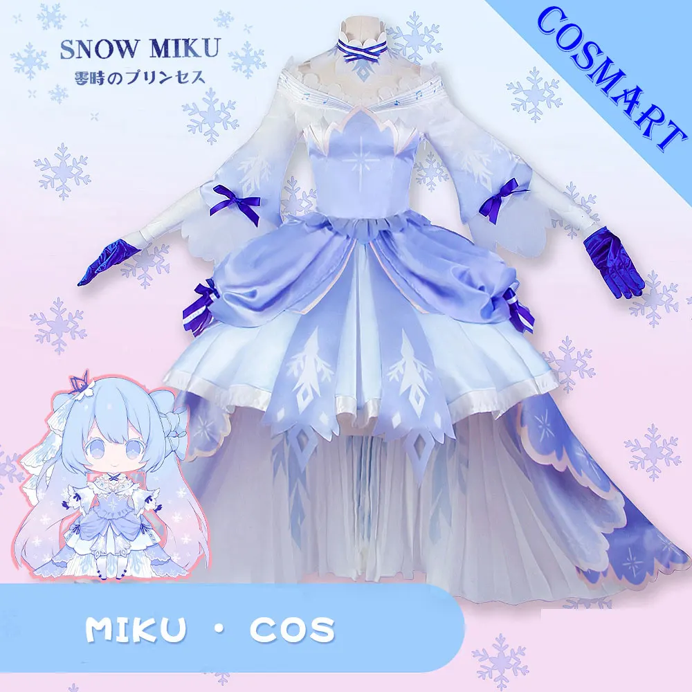 Stock Miku Vocaloid V Hatsune Miku Cosplay Costume Snow Miku In Zero Dress Halloween Costumes For Women Free Shipping Buy At The Price Of 35 70 In Aliexpress Com Imall Com