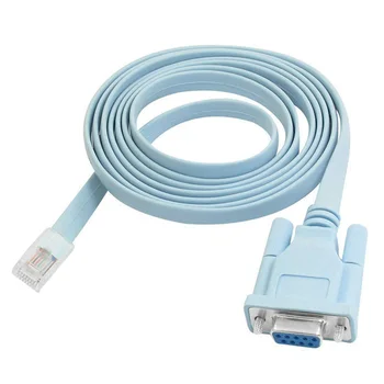 

RJ45 Console Cable Ethernet To RS232 DB9 Cross COM Console Router Cable