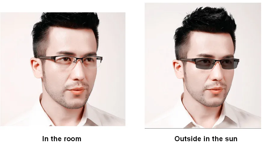 Eyesilove очки для близорукости фотохромные очки близорукие очки с чувствительными линзами переходные линзы-1,00-4,00