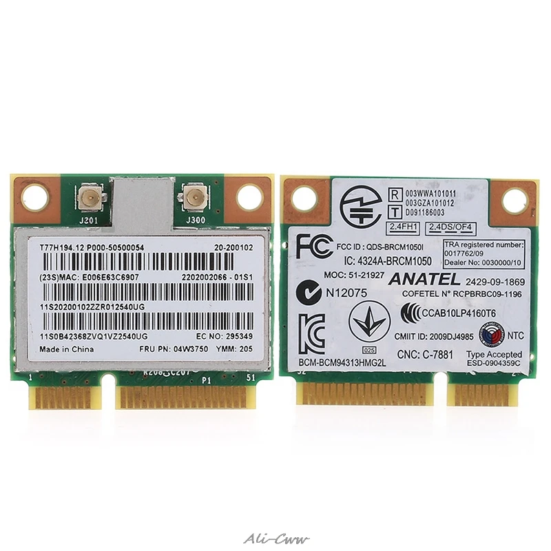 Mini PCIe Wireless WIFI Board Card For Lenovo G700 B490 BCM94313HMG2L