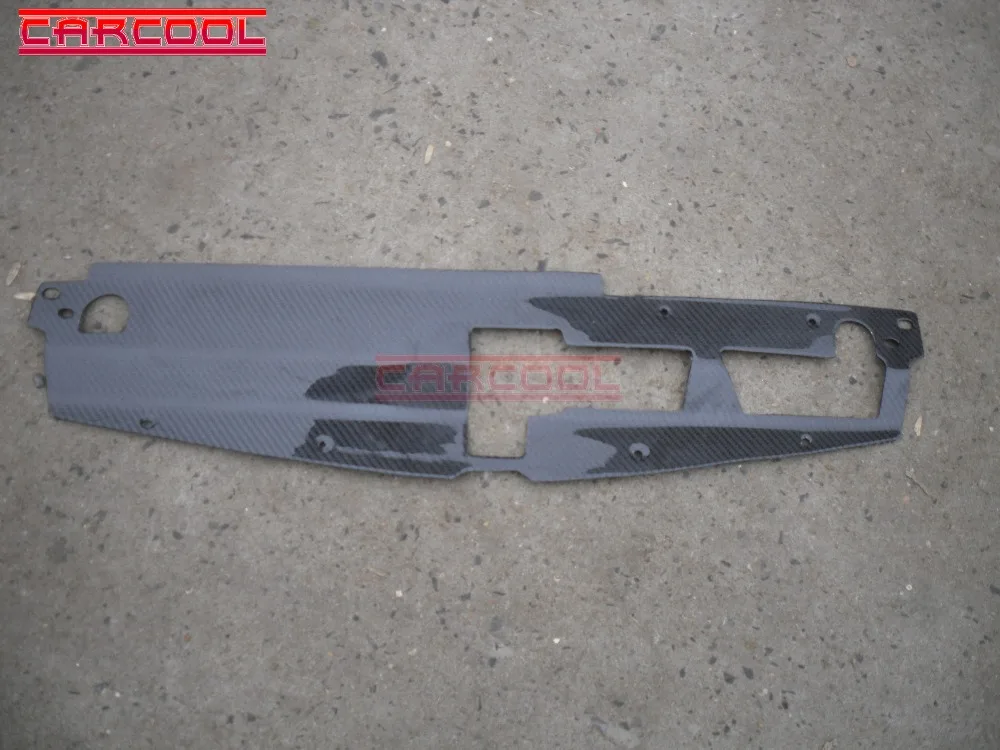 Mitsubishi Evolution EVO 8 9 Carbon Fiber Radiator Cooling Panel  (6)