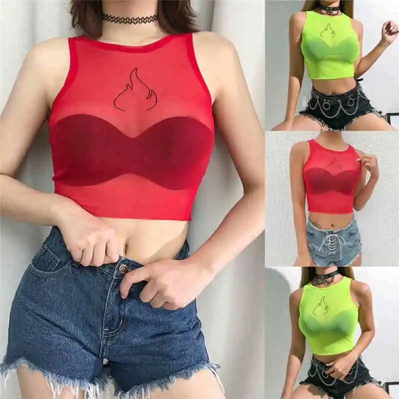 

Summer Women Slim Off-shoulder Tank Crop Tops Female Bodycon Knitted Camisole Sleeveless Short Camis