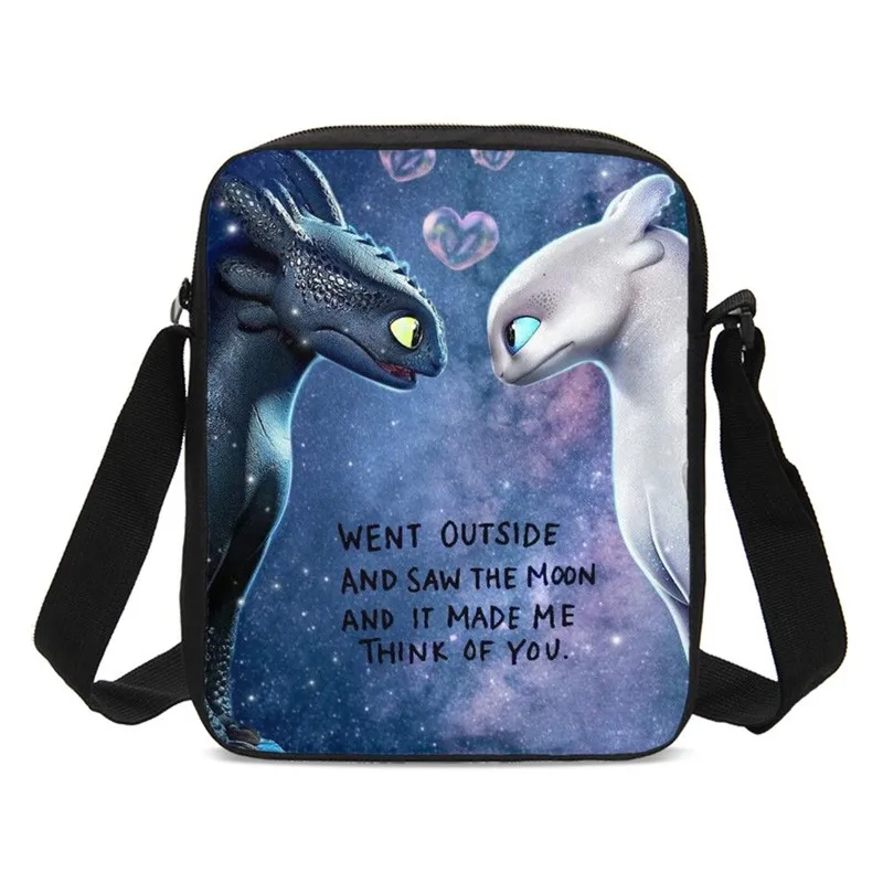 Messenger Bags For Women Men Fashion How To Train Your Dragon 3D