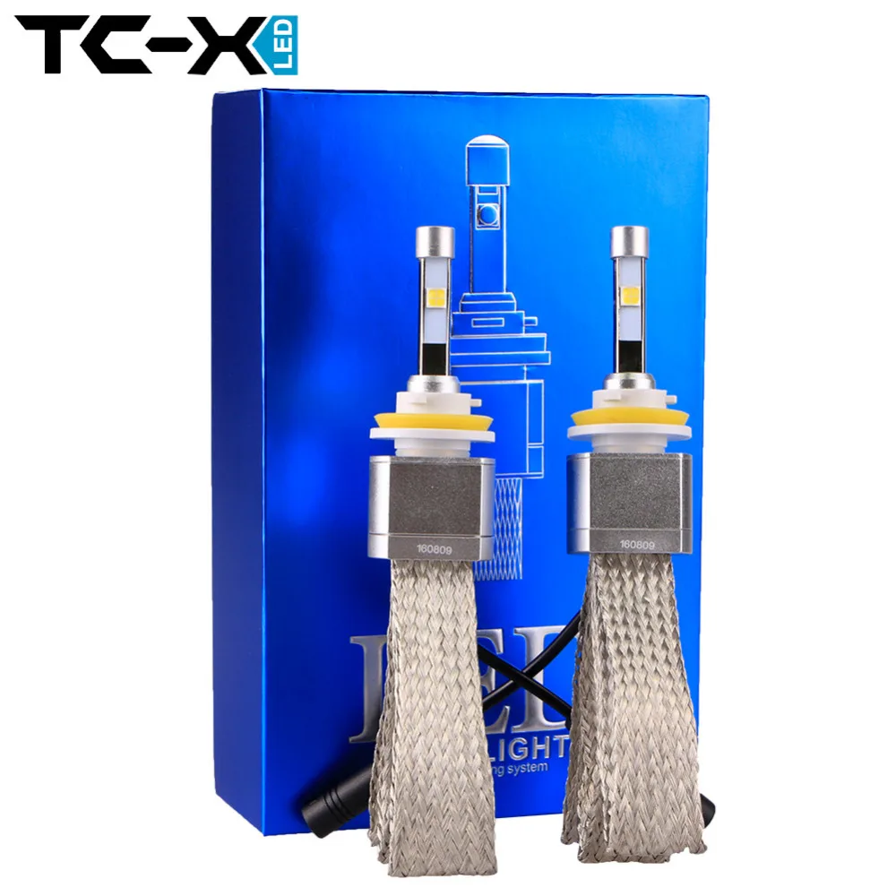 

TC-X F5 LED Conversion Kit 4800lm with Cree Led chips Headlight Kit H1 H3 H4 H7 H8 H9 H11 9004 9005HB3 9006HB4 9007 HB5 9012 H13