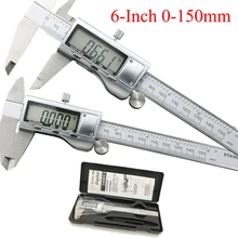 0-150mm/6″ Metal casing Digital CALIPER VERNIER caliper metal digital caliper GAUGE Micrometer Measuring