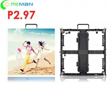 AliExpress быстрая установка быстрая сборка светодиодный дисплей, светодиодный указатель панели p2.9, deisgn lightwieght полноцветная светодиодная панель p2.97