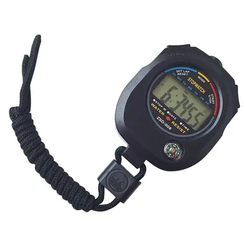 

Digital LCD Sports Stopwatch Chronograph Counter Timer Handheld Sports Stopwatch with Strap Professional