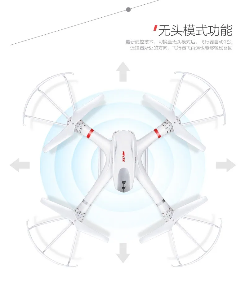 X101S MJX 2,4G 4CH 6-axis FPV WI-FI Камера Квадрокоптер с дистанционным управлением Drone Радиоуправляемый квадрокоптер Вертолет vs X8C X8W X8G H16 yizhan X6 V686G