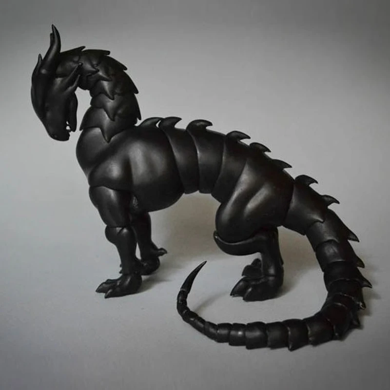 Free Shipping Cuarto Dragon 1/6 Fantastic Sprite Unique Pet Black White Resin Toy For Boy Best Unique Gift Doll Chateau DC