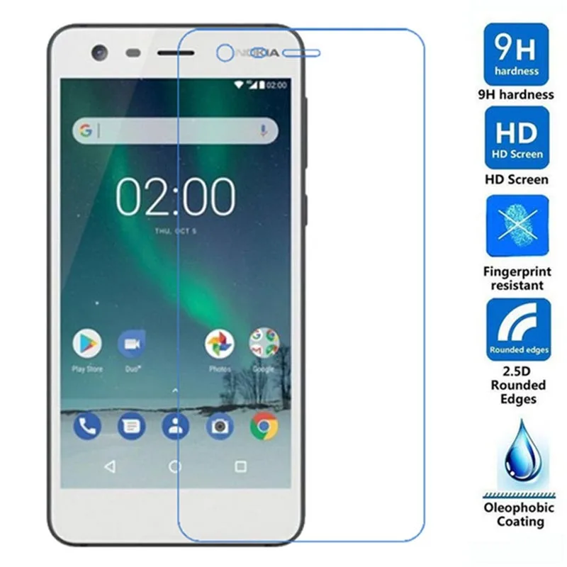 2 шт./лот для nokia 0.26 мм 9 H Премиум закаленное Стекло Экран протектор Закаленное