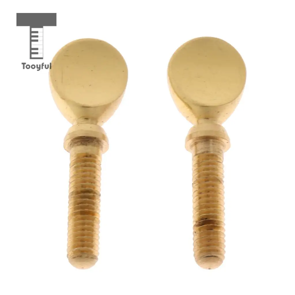 Tooyful 2 Pcs Saxophone Neck Screws Clarinet Clamp Screw for Woodwind Instrument