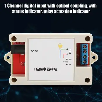 

ESP8266 1 Channel WiFi Relay Module DC 5V-24V With Case Optical Coupling Isolation