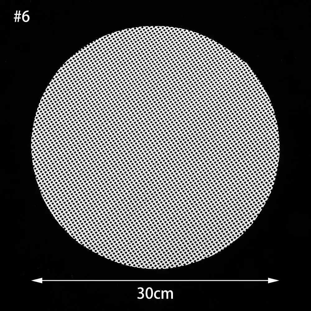8 размеров круглый антипригарный силиконовый пароварочный коврик белый Dim Sum бумажный домашний ресторанный пароварки коврик кухонные инструменты для приготовления пищи - Цвет: 30cm
