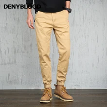 Джинсы Denyblood, брюки карго, мужские шаровары, осень, новые армейские зеленые брюки-чиносы, военные Саржевые брюки, повседневные штаны 087A